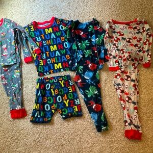 Toddler boy pajama’s bundle size 5T